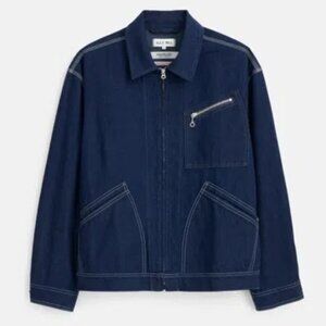 Omnigod x Alex Mill Miller Jacket in Indigo Size Small NWT